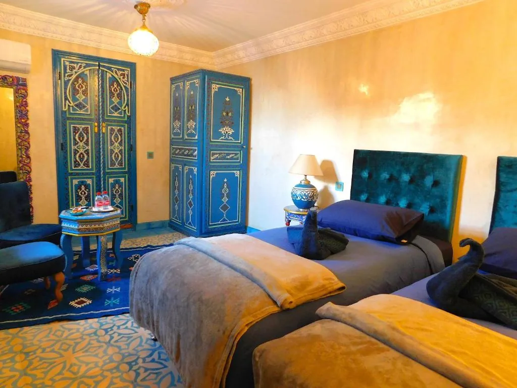 Deluxe Double or Twin Room — Riad La Perle Rouge